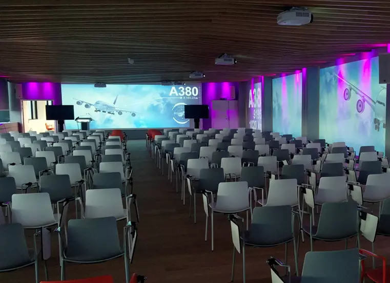 image 3d auditorium aéronautique