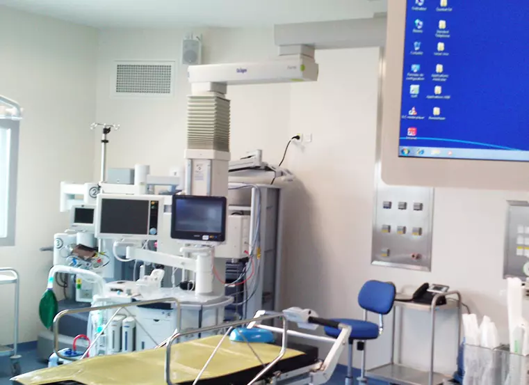équipement audiovisuel de salle de chirurgie