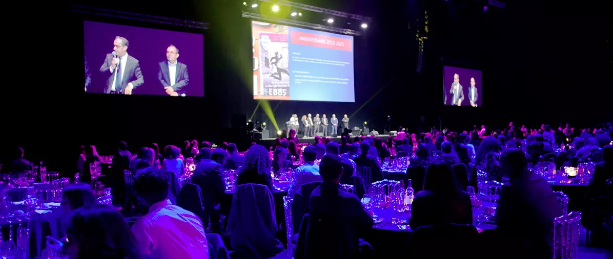 soirée de gala de l'EBBS School à Bordeaux